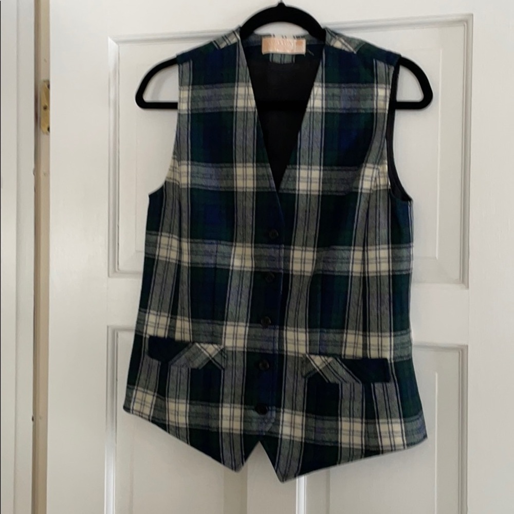 Pendleton pantsuit. Authentic Black watch plaid.